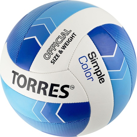 Купить Мяч волейбольный Torres Simple Color любительский р.5 в Реже 